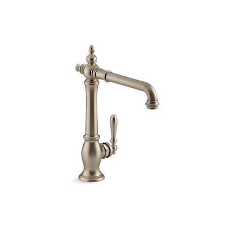 Artifacts Single-handle kitchen sink faucet